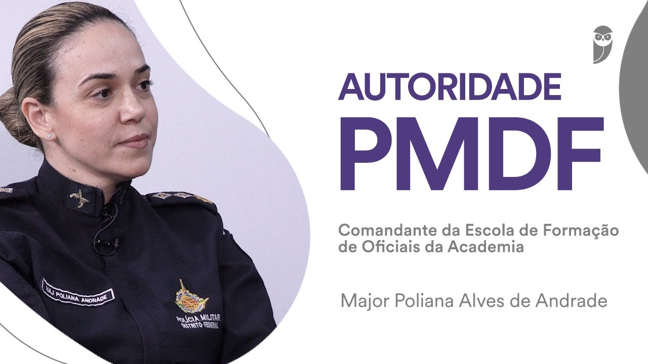 CONCURSO PMDF: Saiba mais sobre o CFO e a carreira de Oficial na entrevista com a Major Poliana