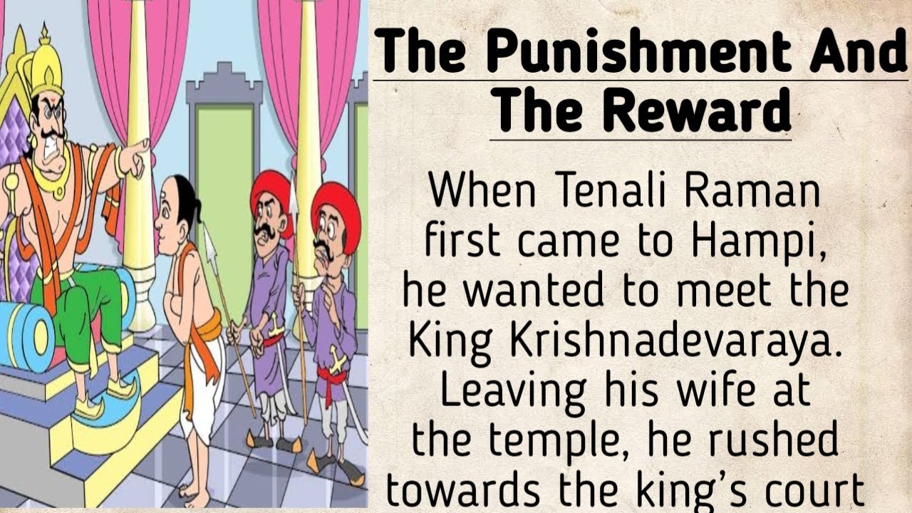Tenali Rama|The punishment and the reward story | story|short story|story for kids