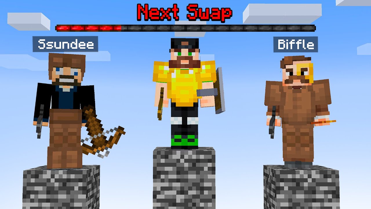 I Added SWAP MODE to Minecraft Pillars