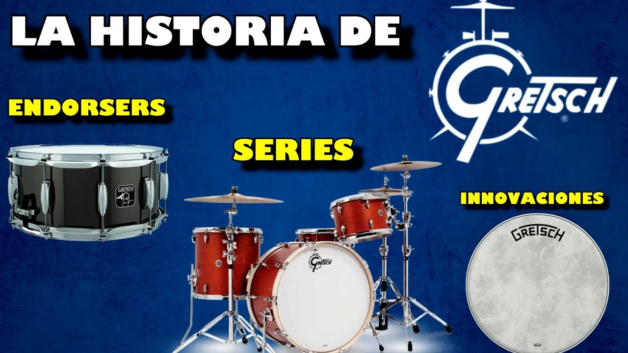 La Historia De Gretsch : Las Baterias Del Jazz ?