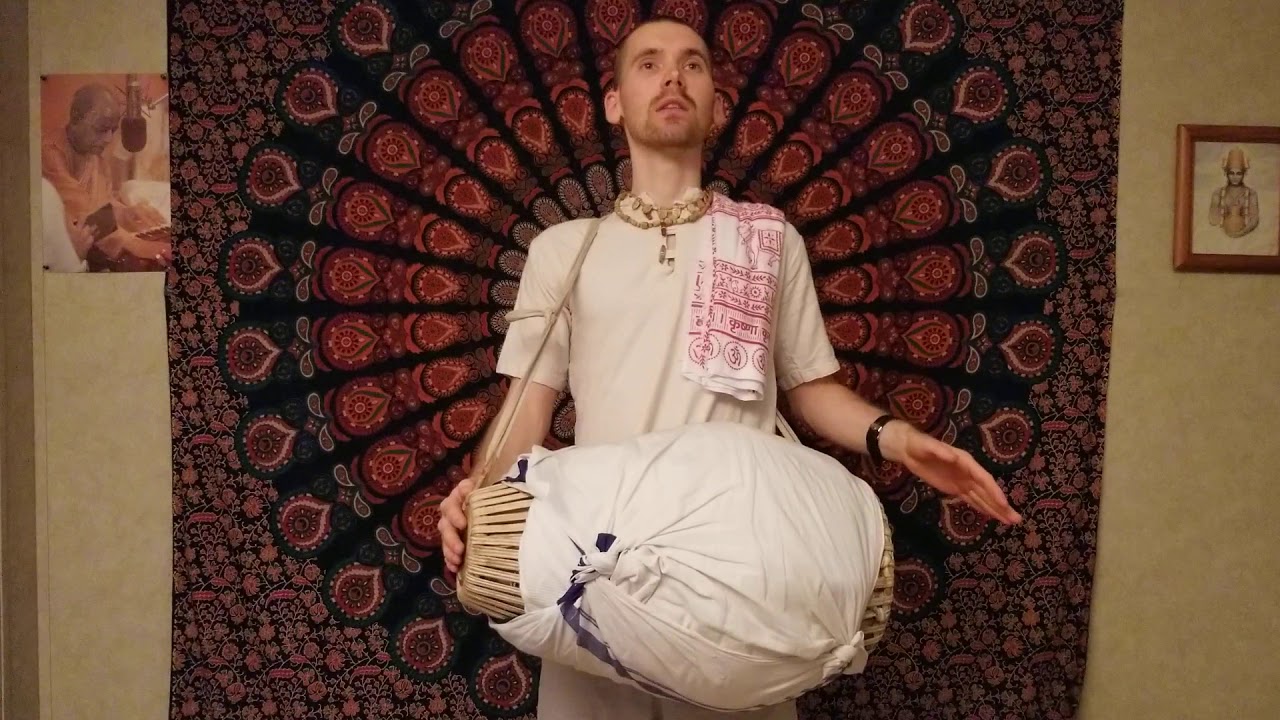 Фанковый быстрый ритм Мриданги Вишвамбхара