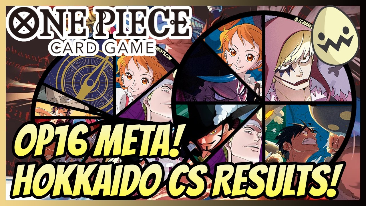 Карточная игра One Piece: Мета OP16! Лучшие колоды и анализ меты на Чемпионате Хоккайдо!