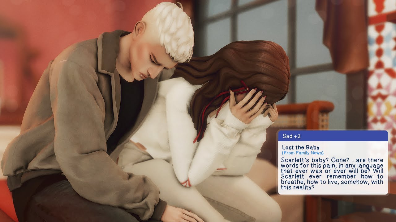 I feel so AWFUL for having my sim suffer like this...