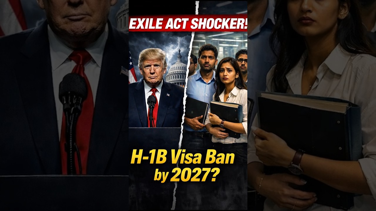 US Bill to End H-1B Visas | EXILE Act Explained
