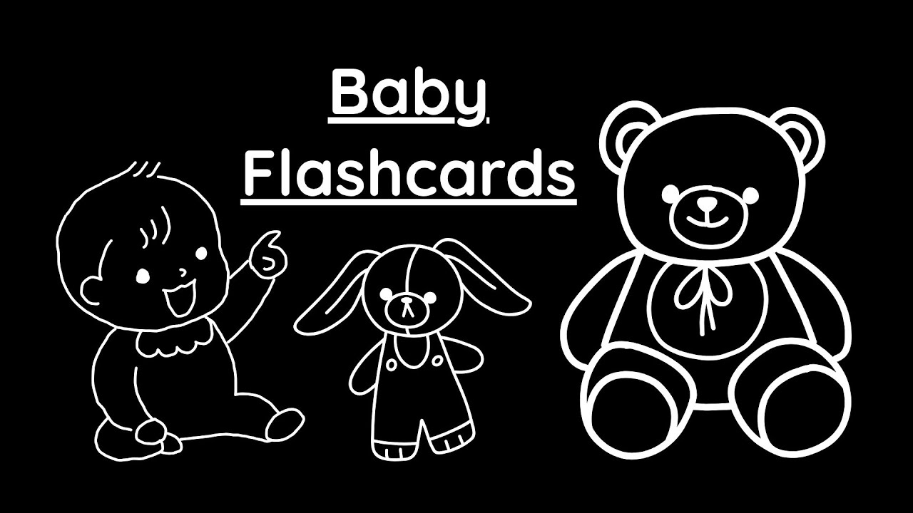 Baby Sensory | High Contrast Black & White Baby Flashcards | Newborn Visual & Brain Development #2