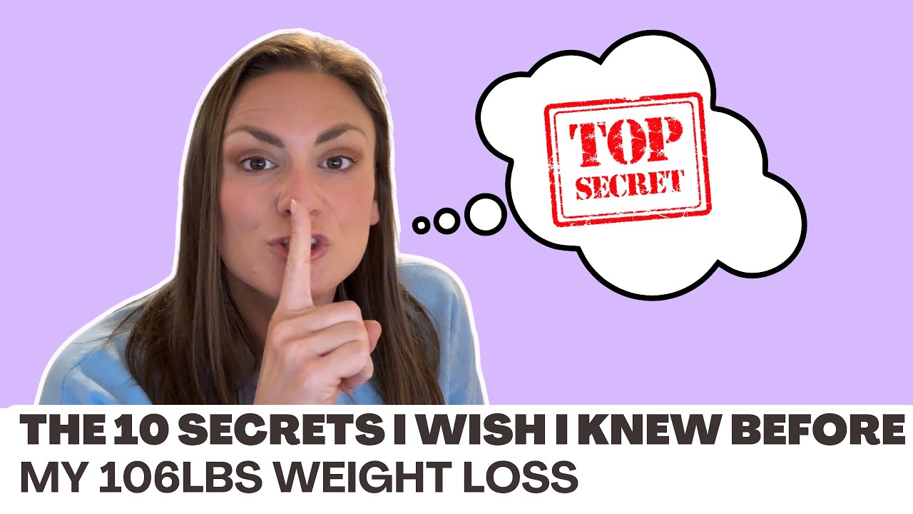 The 10 Secrets I Wish I Knew Before My 106lbs Weight Loss (Weight Loss, GLP1, Tirzepatide)