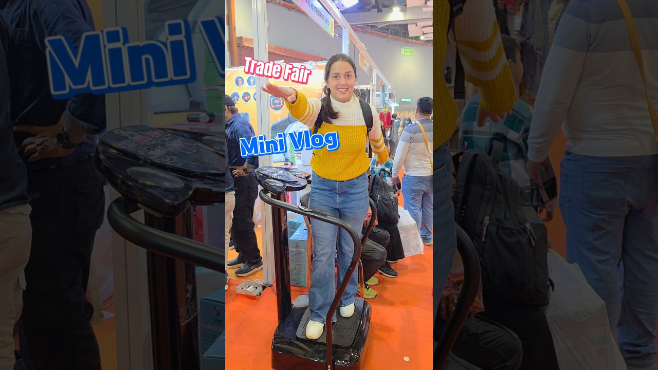 Trade Fair Mini Vlog✨️🤩 #trending  #viral #tradefair #minivlog #shortvideo #shorts #shortsfeed #food
