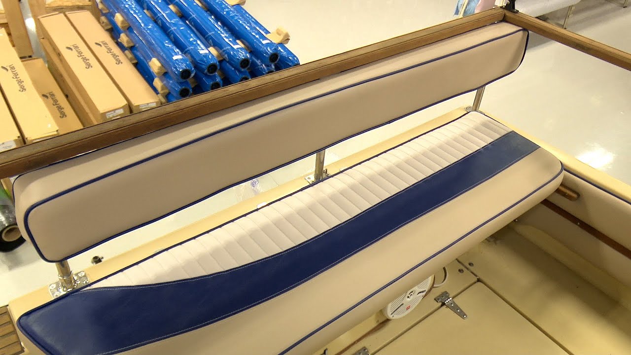 How to Make a Backrest for an Aft Bench Cushion on a Powerboat