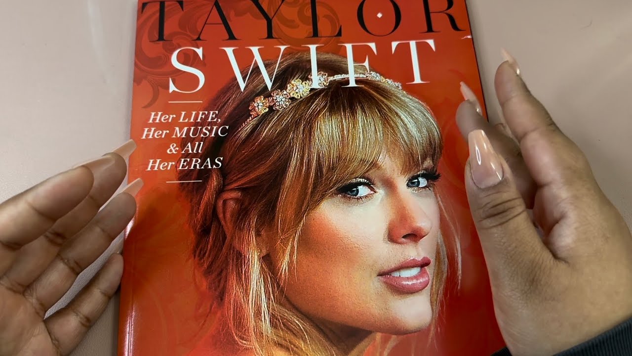 Trying (Soft Spoken) ASMR For the First Time | Taylor Swift Magazine Flip Through