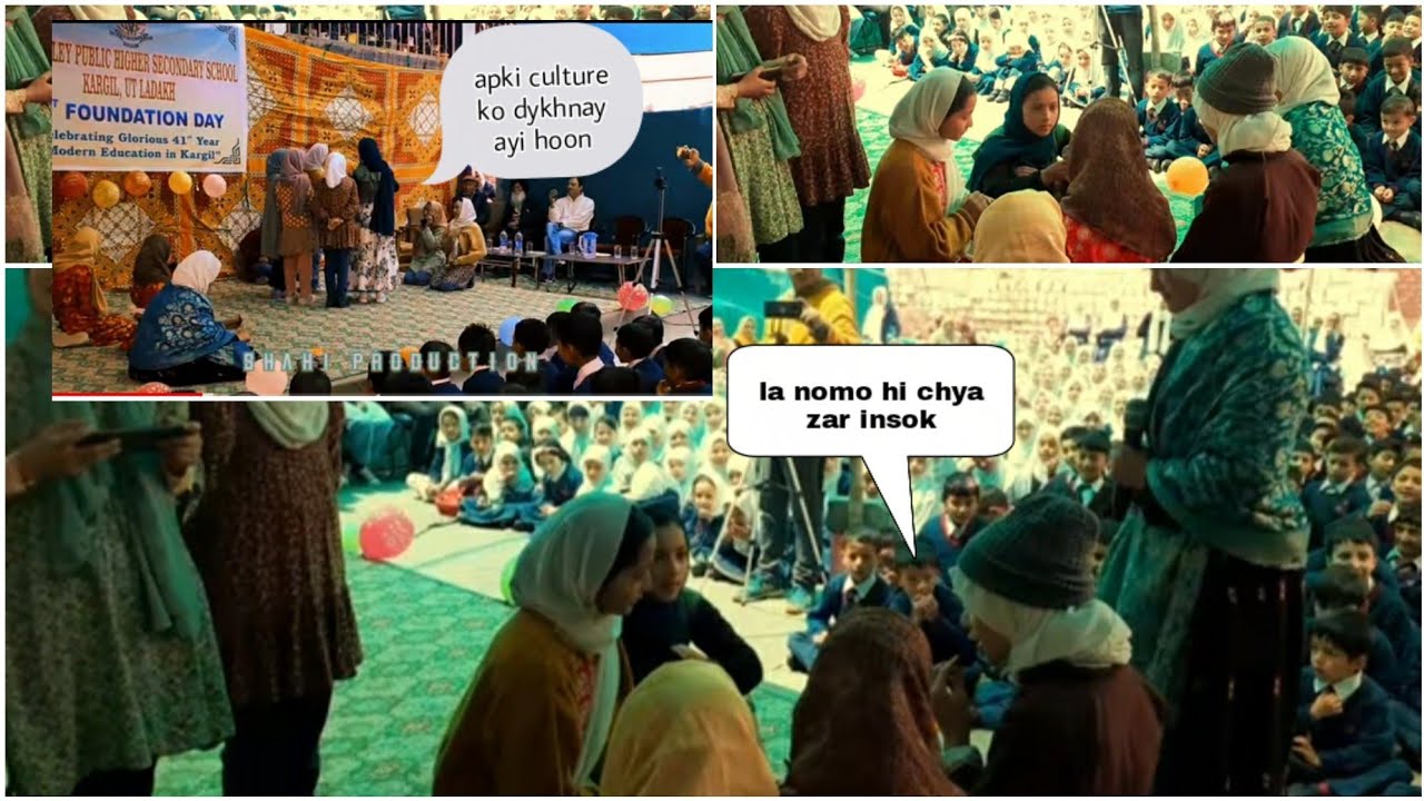 Balti (Drama)on importance of culture||by students of suru valley school kargil || #shahiproduction.