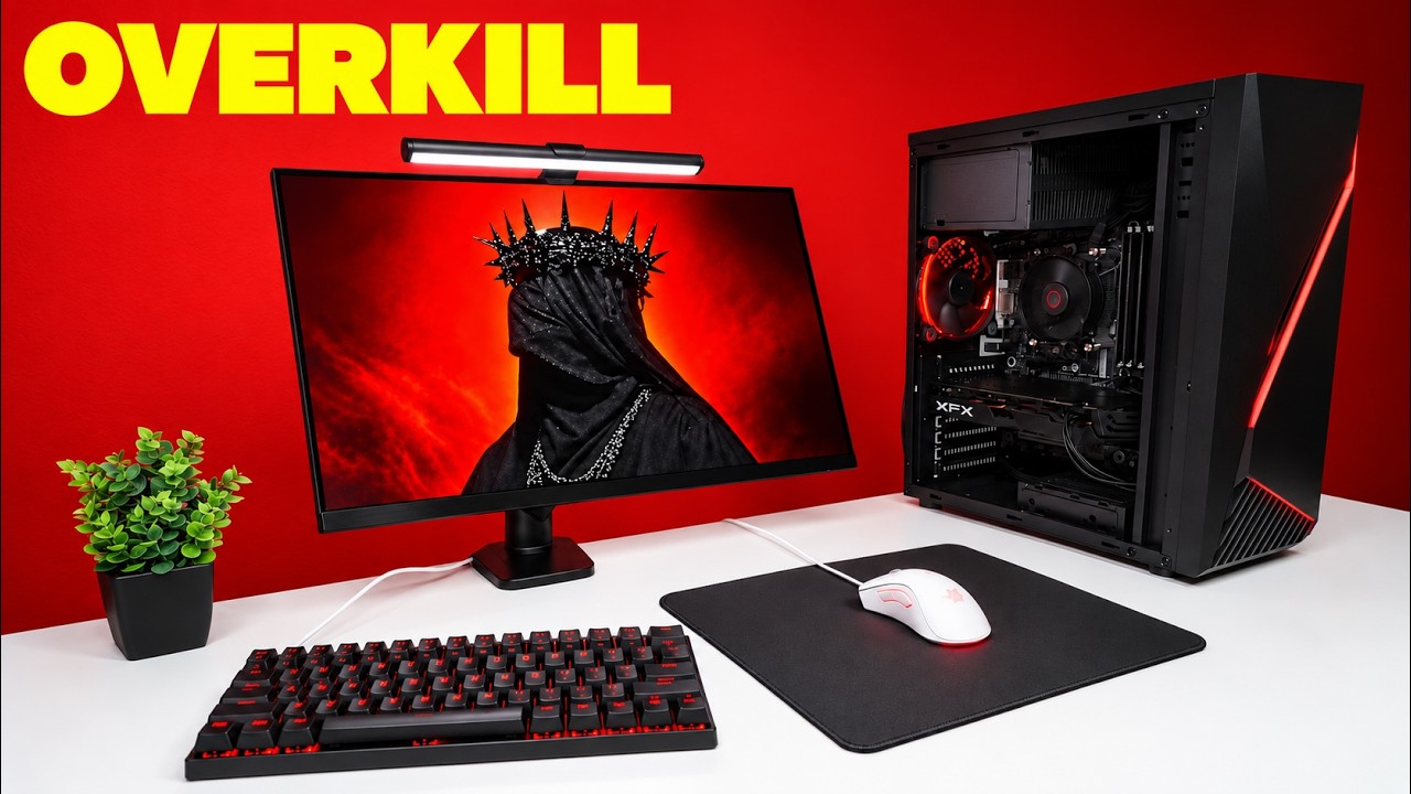 I Built the FASTEST Gaming Setup for $495!