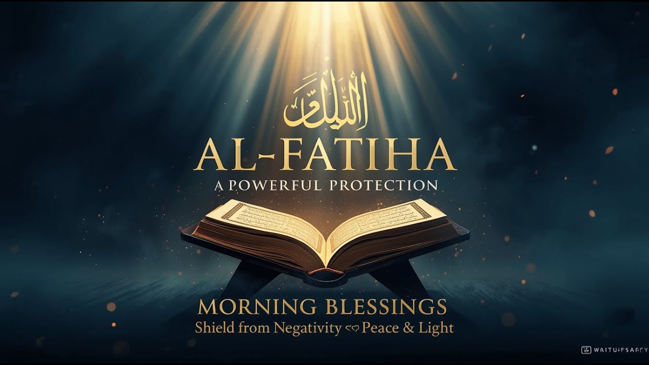 “Al-Fatiha for Day­long Protection | Calm, Healing & Defence” @QURAN-g9v6b