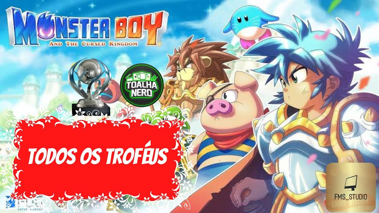 Monster Boy | Todos Os Troféus 🏆 (Showcase)