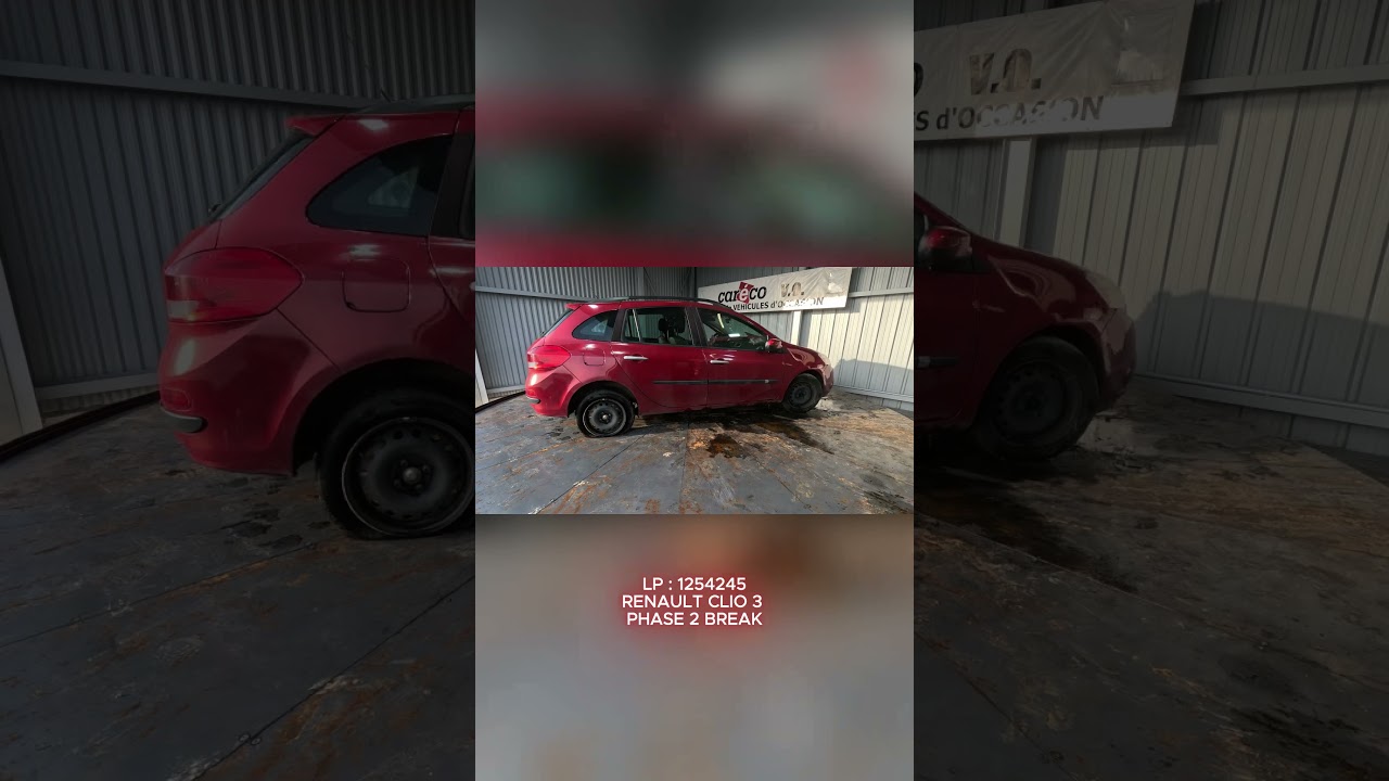 🔥 Arrivage – Renault Clio 3 Phase 2 Estate – 1.5 dCi 90 FAP (K9K)