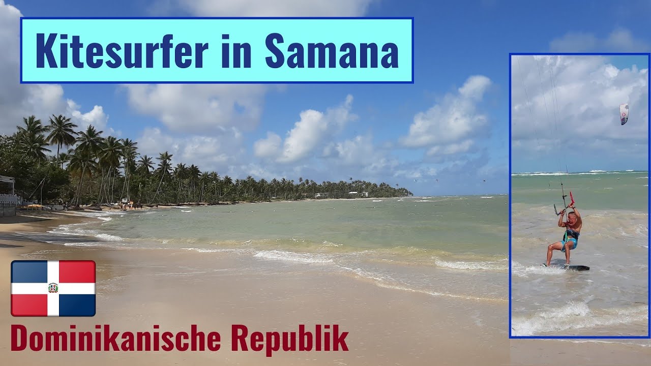 Kitesurfer in Samana – Dominikanische Republik
