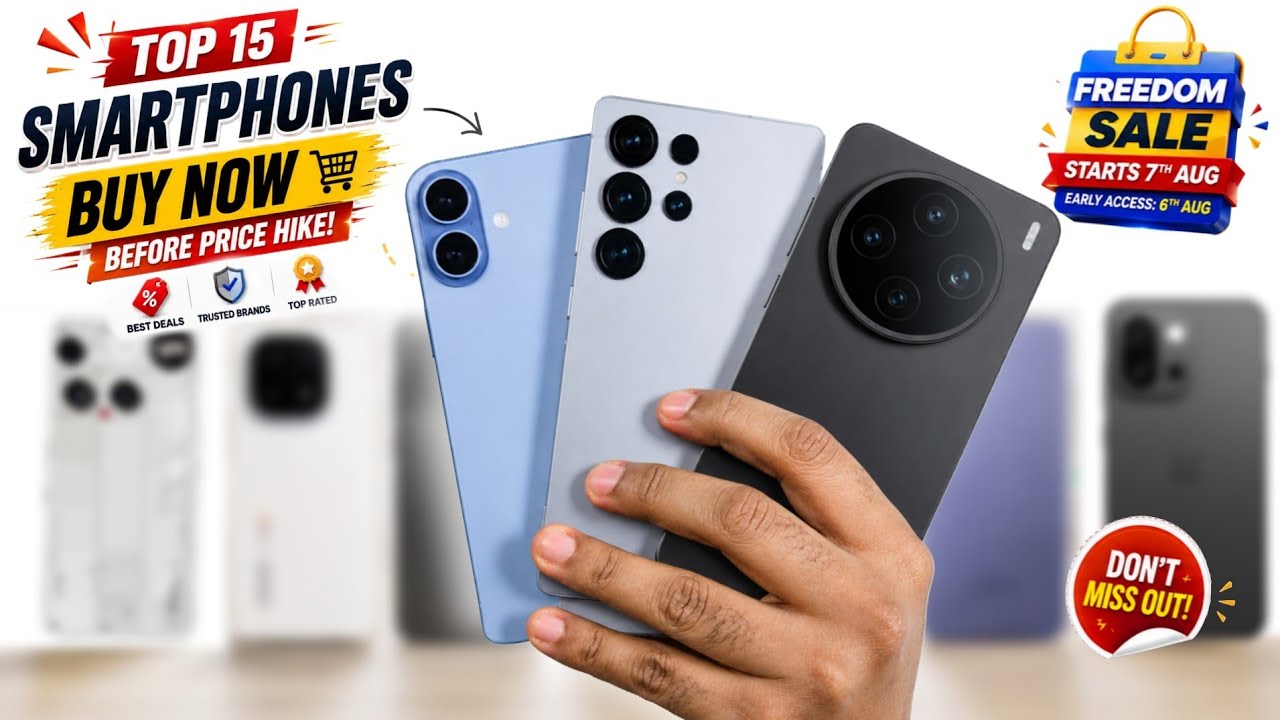 Best Smartphone Deals in Flipkart & Amazon Freedom Sale - Best Time to Buy a Smartphone!