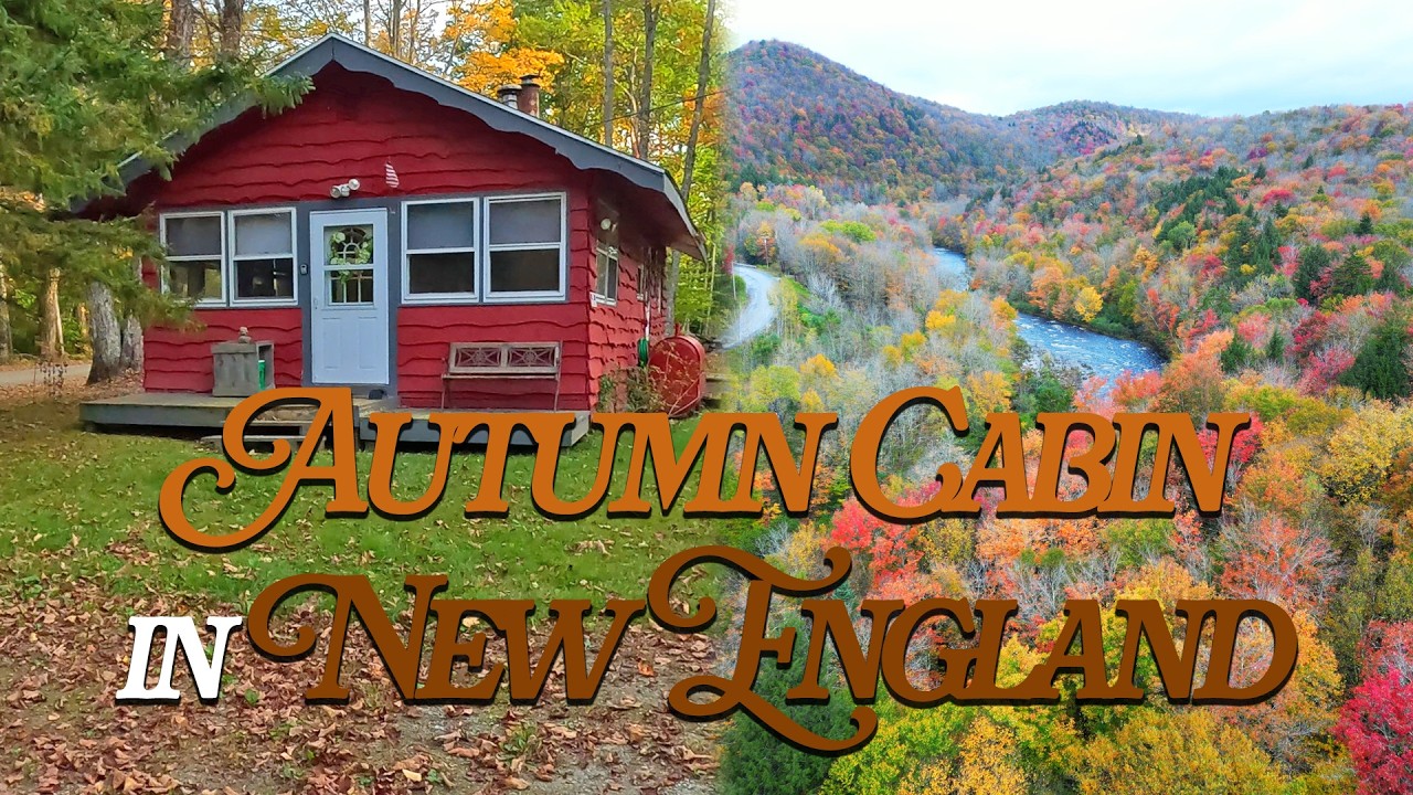 🍁 Hunting Peak Fall Foliage 🍁 while staying at a Cozy Vermont Cabin 