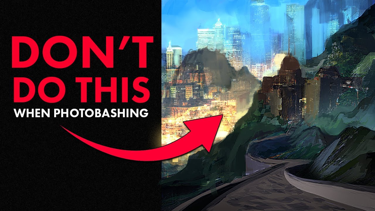 This is Not the Way - Photobash Time Lapse