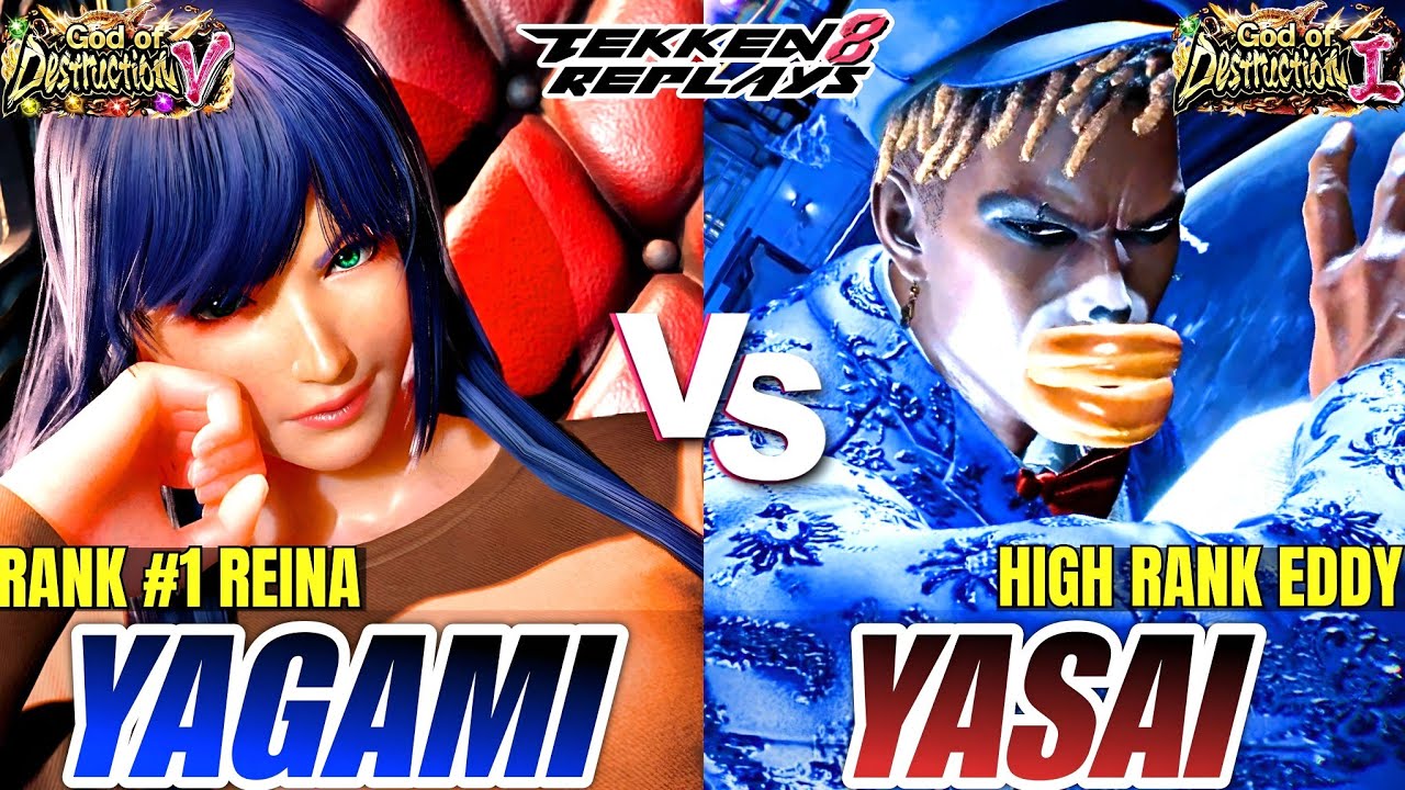 Tekken 8 - Yagami (Reina) vs Yasai (Eddy) | High Level FT5 Set