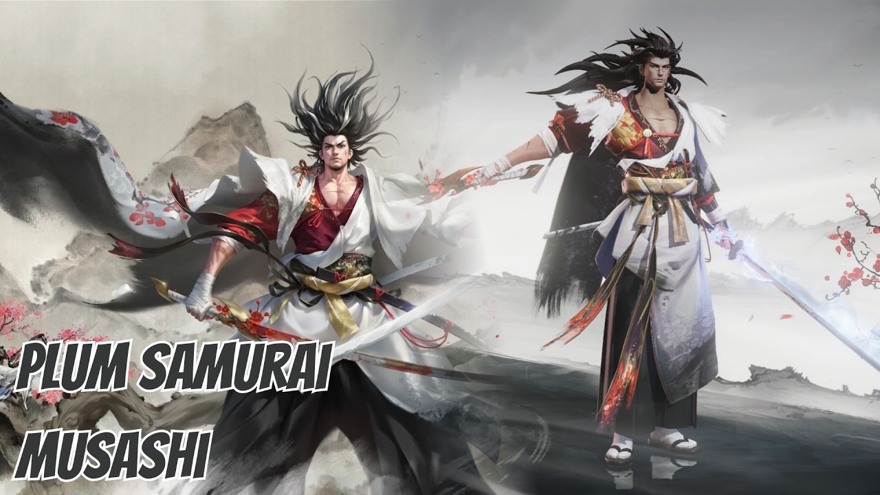 Plum Samurai Musashi - Skin Showcase | Honor of Kings