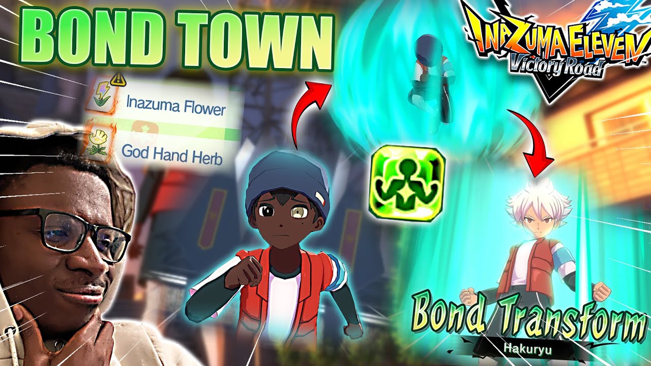Как получить ТРАНСФОРМАЦИЮ БОНД в Inazuma Eleven Victory Road!!