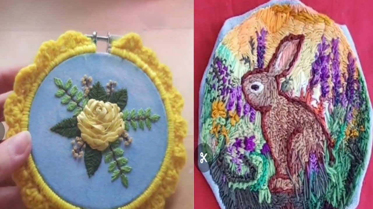 Beautiful Embroidery Arts | TikTok Art #4