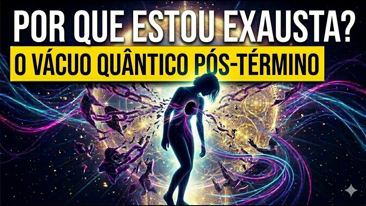 Por que você se sente EXAUSTA? A Ciência do Vácuo Quântico pós-término.