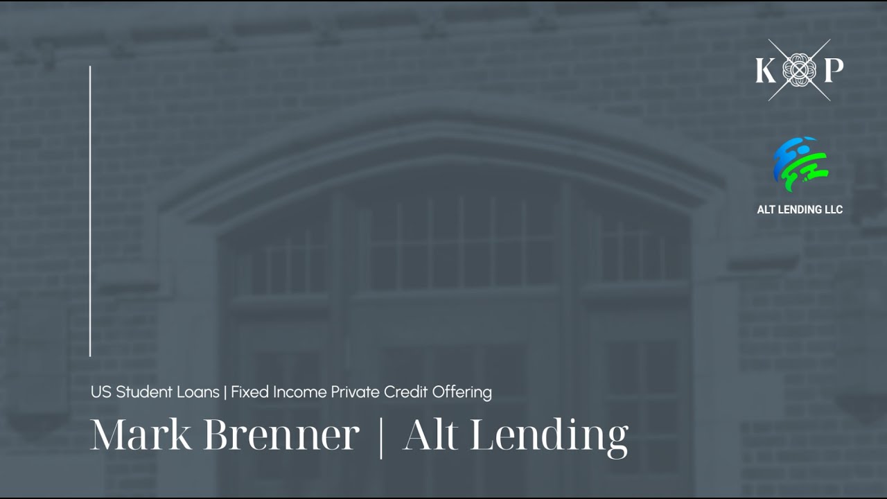 Understanding Alt Lending #1 | Mark Brenner Interview | Kingsbury & Partners