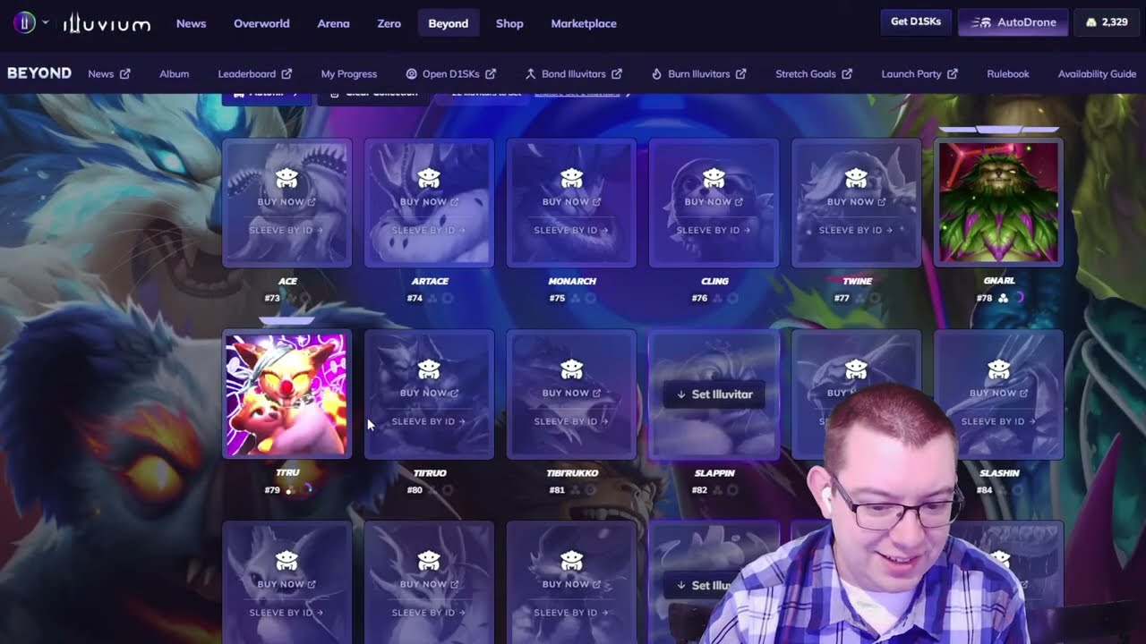 Sleeving My First Illuvitars! | Sylen Treatment Update | Post Reset Arena Climbing