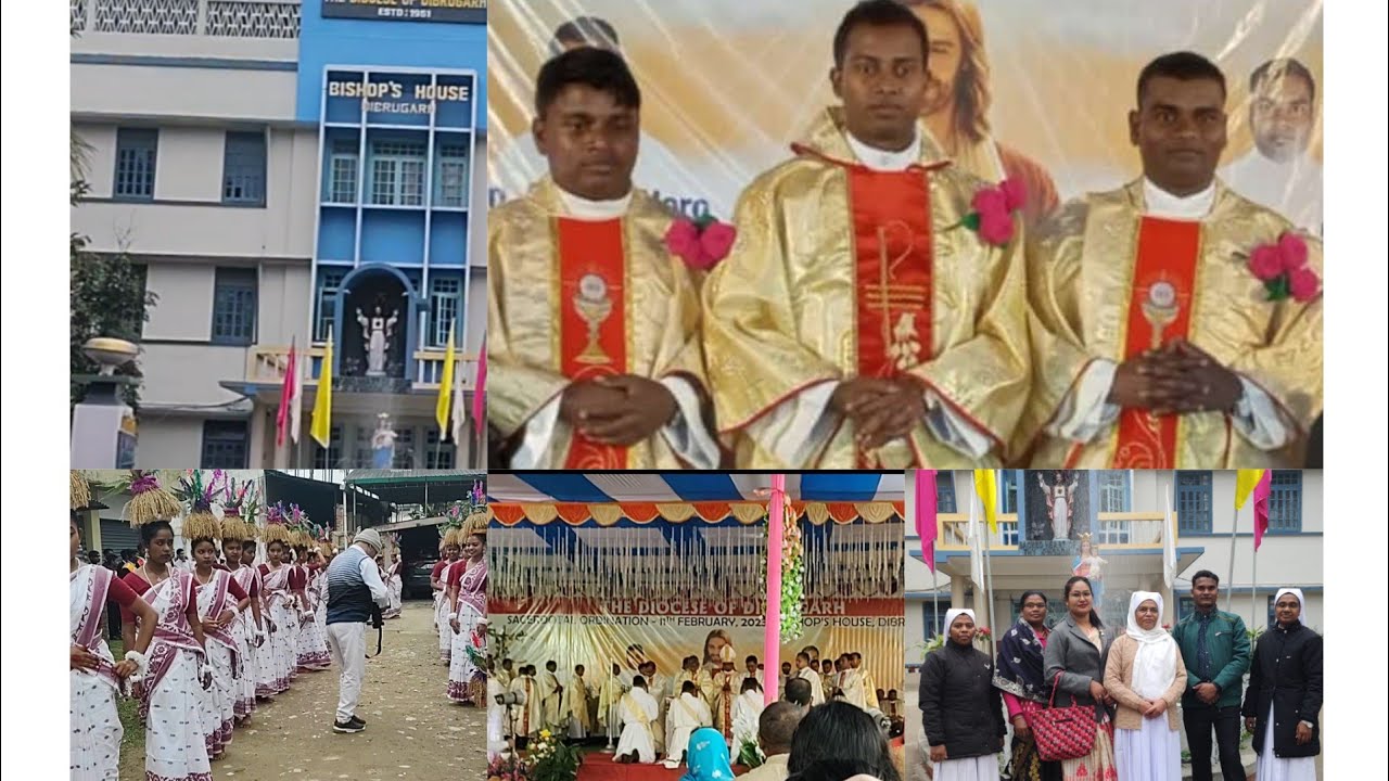 father ordination at dibrugarh bishop house