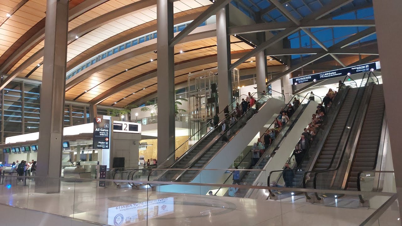 Checking In - Sacramento Airport, California