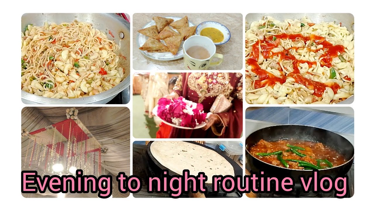 How to make macaroni | Beef karai gosht recipe | evening to night routine vlog by Fatima Vlog786 👍💯