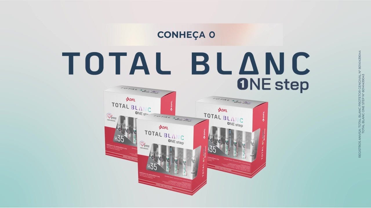 Total Blanc One Step: Modo de uso