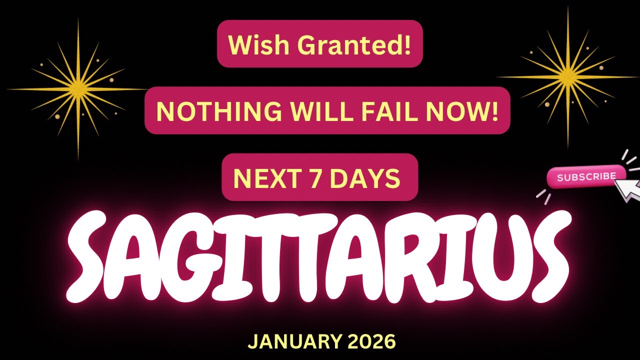 SAGITTARIUS ♐️ — NEXT 7 DAYS WISH GRANTED ✨🙌🏽GO FOR IT! 🚀NOTHING Will FAIL Now — YOU Are READY 🔥