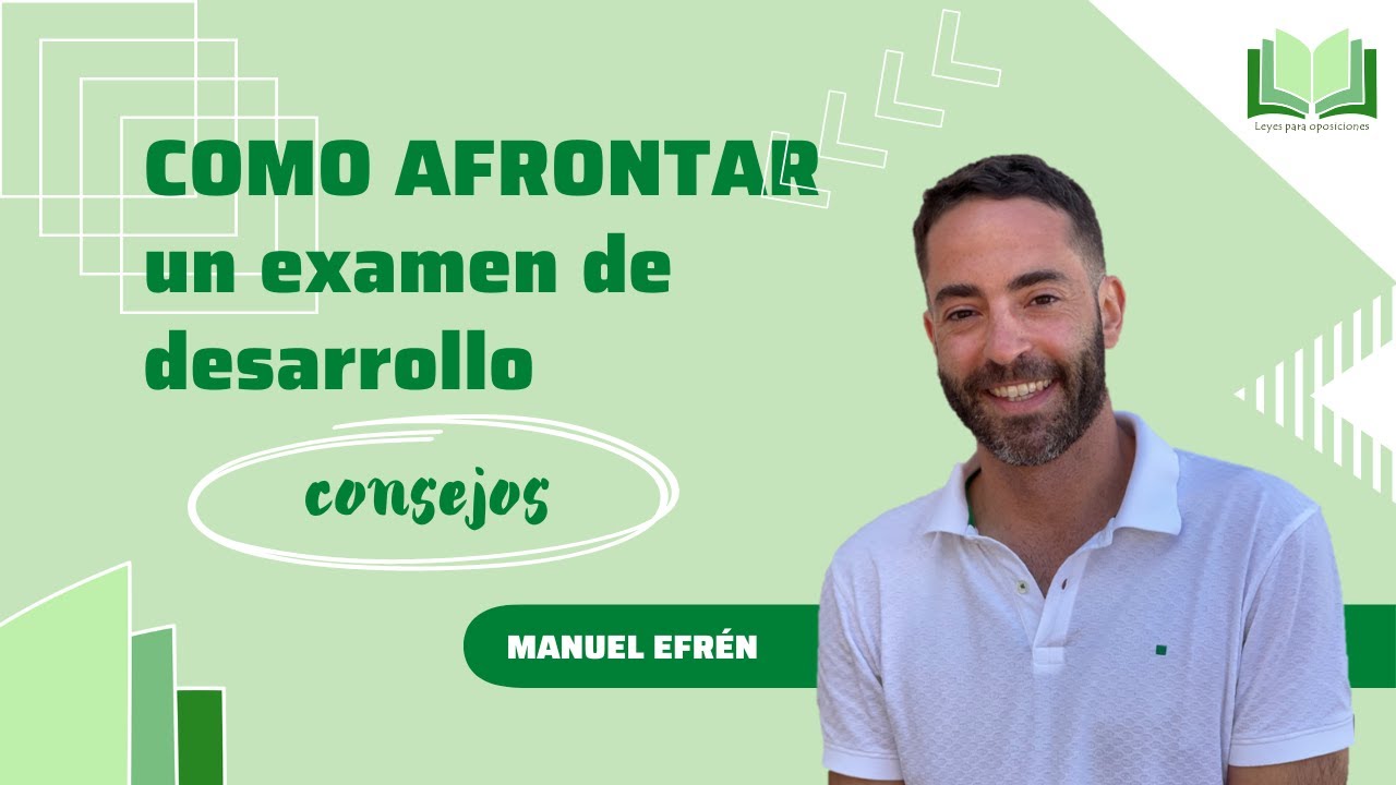 Consejos para afrontar un examen de desarrollo