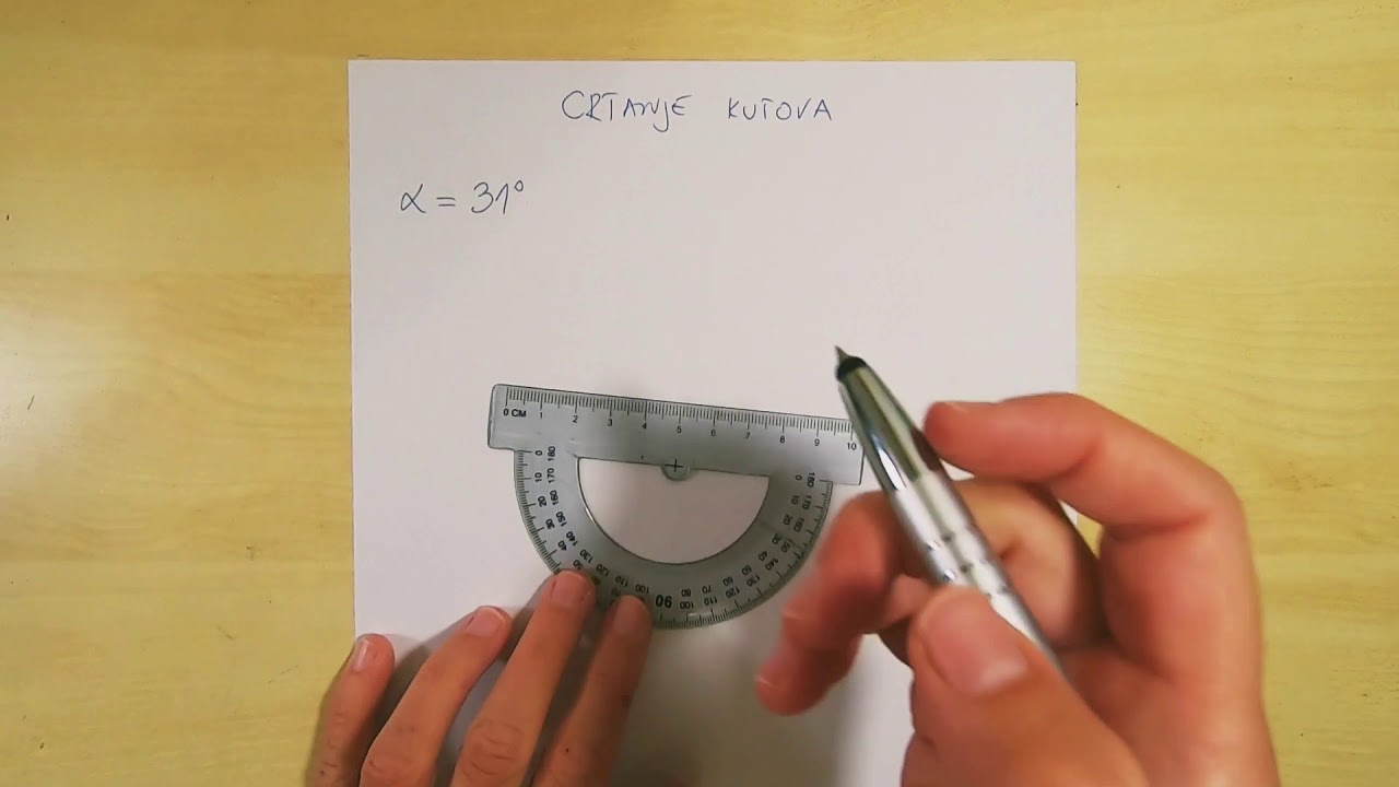 Matematika 5. Razred - Mjerenje i crtanje kutova