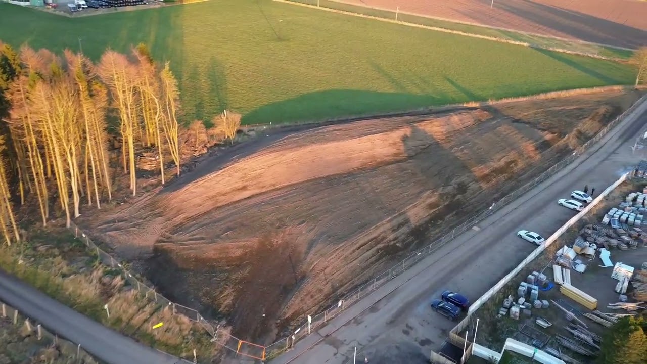 Miller Homes Strathmartin Park drone flight