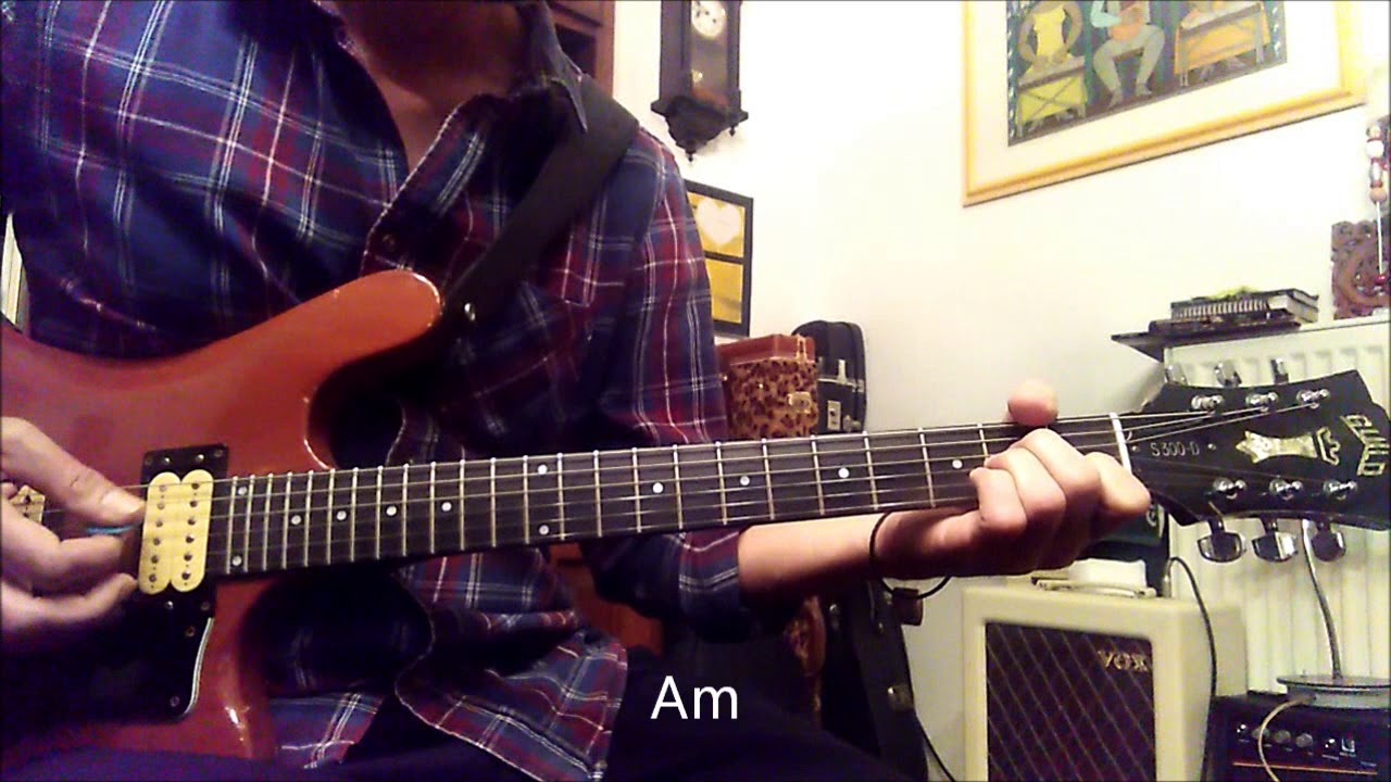 Hair And Skin - Green On Red/Mazzy Star Guitar Lesson w/TABS