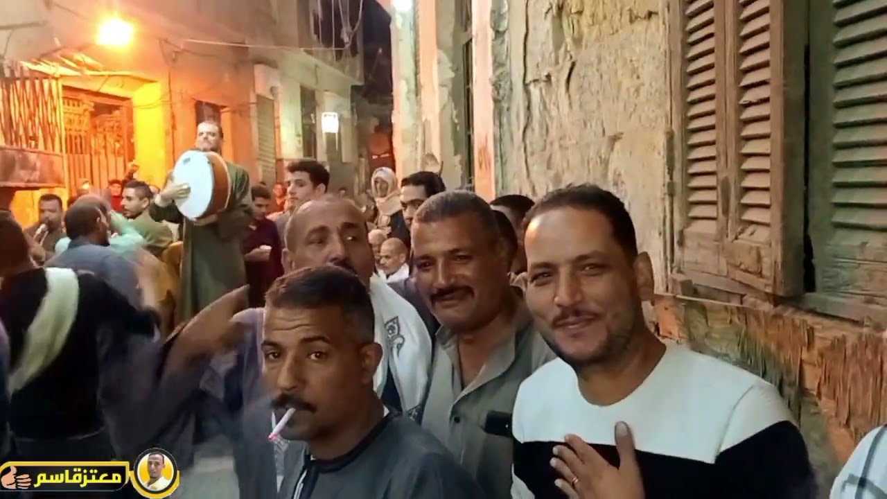 شغل رايق مع الشيخ محمد عادل العسكرى روووعه من مولد سيدنا الحسين