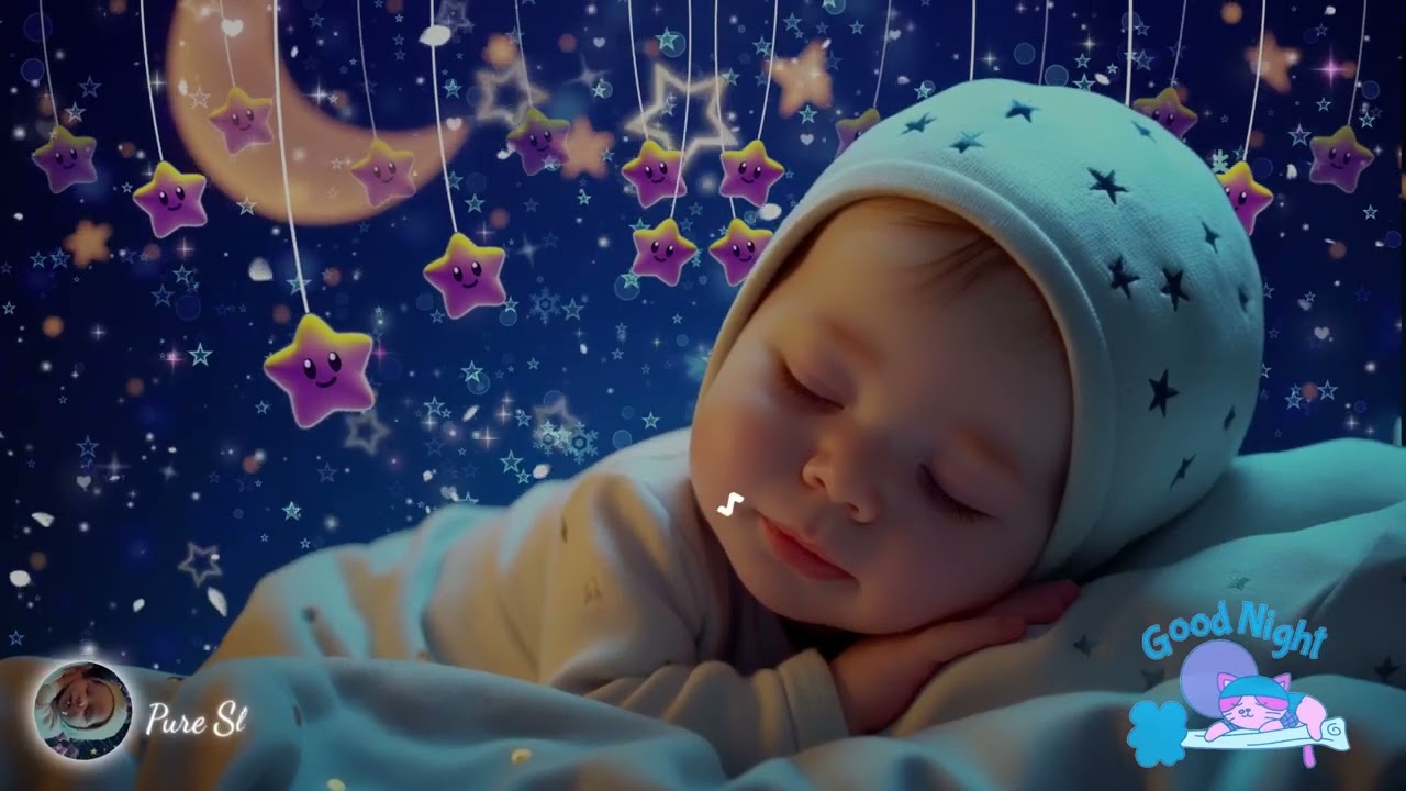 Baby Sleep Music 🌙 Deep Sleep Fast 💫 Instant Baby Sleep 💤 Mozart & Brahms Lullabies