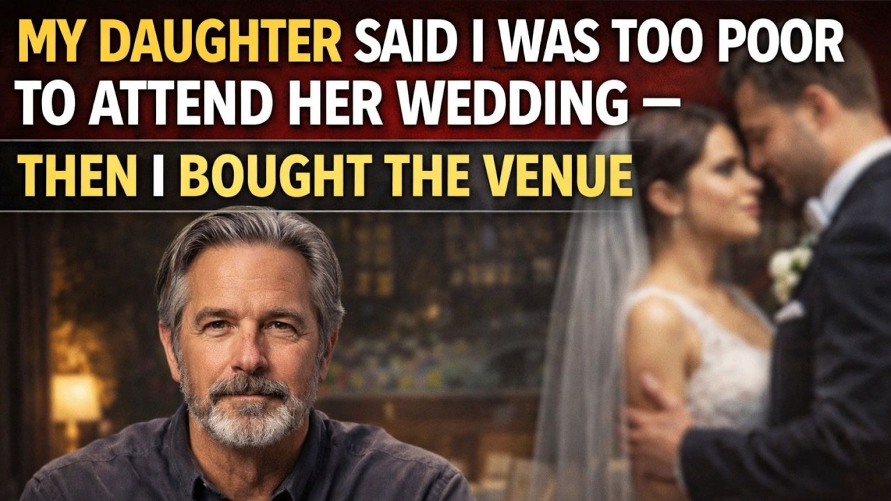 My Daughter Said I Was Too Poor to Attend Her Wedding — What Happens Next Will Shock You
