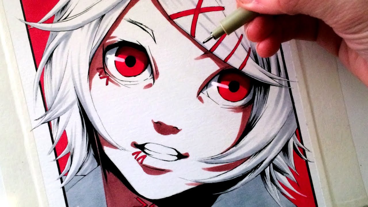 Let's Draw Suzuya Juuzou from Tokyo Ghoul - FAN ART FRIDAY