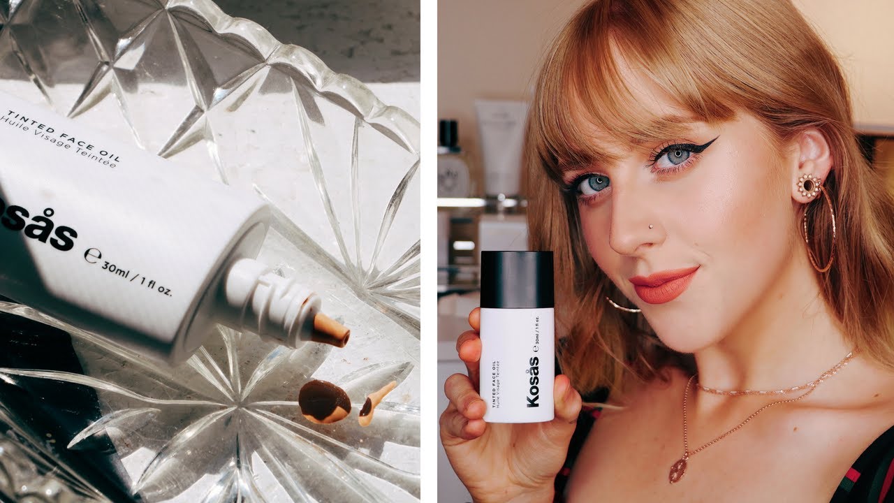 Kosas Tinted Face Oil Review + Demo | Clean, Natural, Vegan Foundation