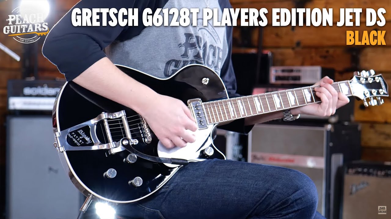 No Talking...Just Tones | Gretsch G6128T Players Edition Jet DS | Black