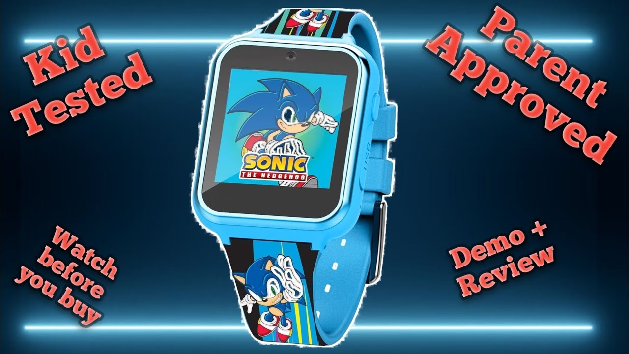Educational Fun with Sonic The Hedgehog Smart Watch: 3-Month Review