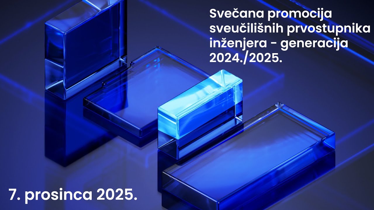 Svečana promocija sveučilišnih prvostupnika inženjera - generacija 2024./2025.