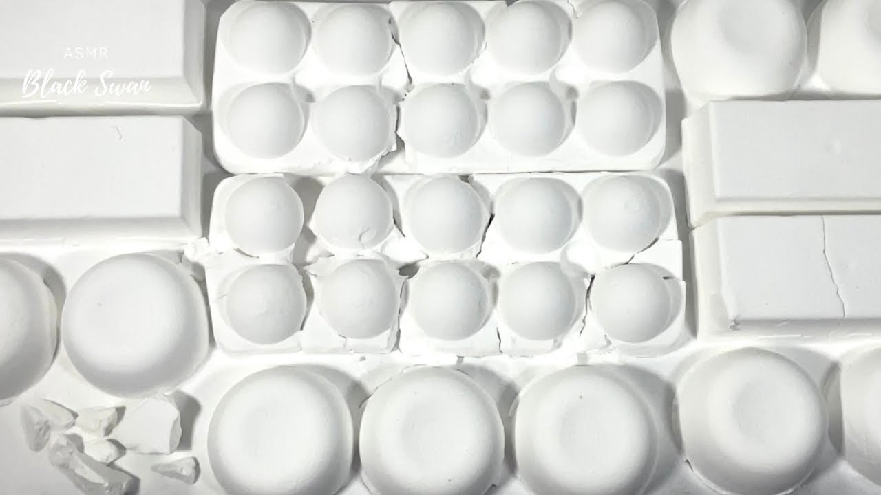 Pure White Crunchy ASMR Baking Soda Crush | Satisfying videos #stressrelief 