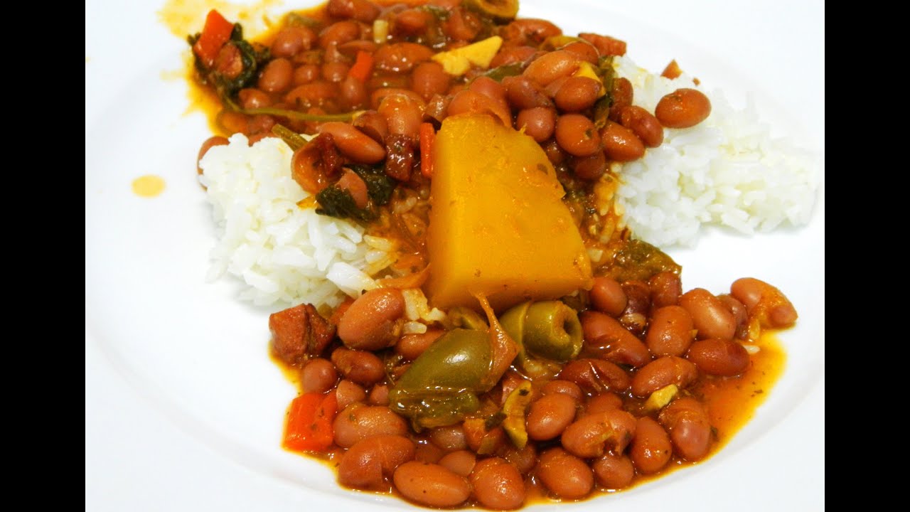 Habichuelas Guisadas Frescas в стиле Борикуа (Тушеная фасоль с нуля)