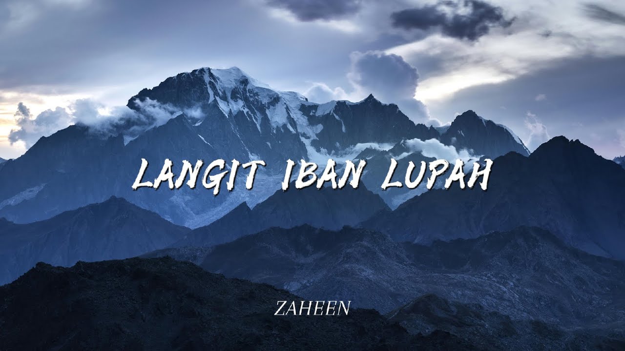 ZAHEEN - LANGIT IBAN LUPAH (COVER)