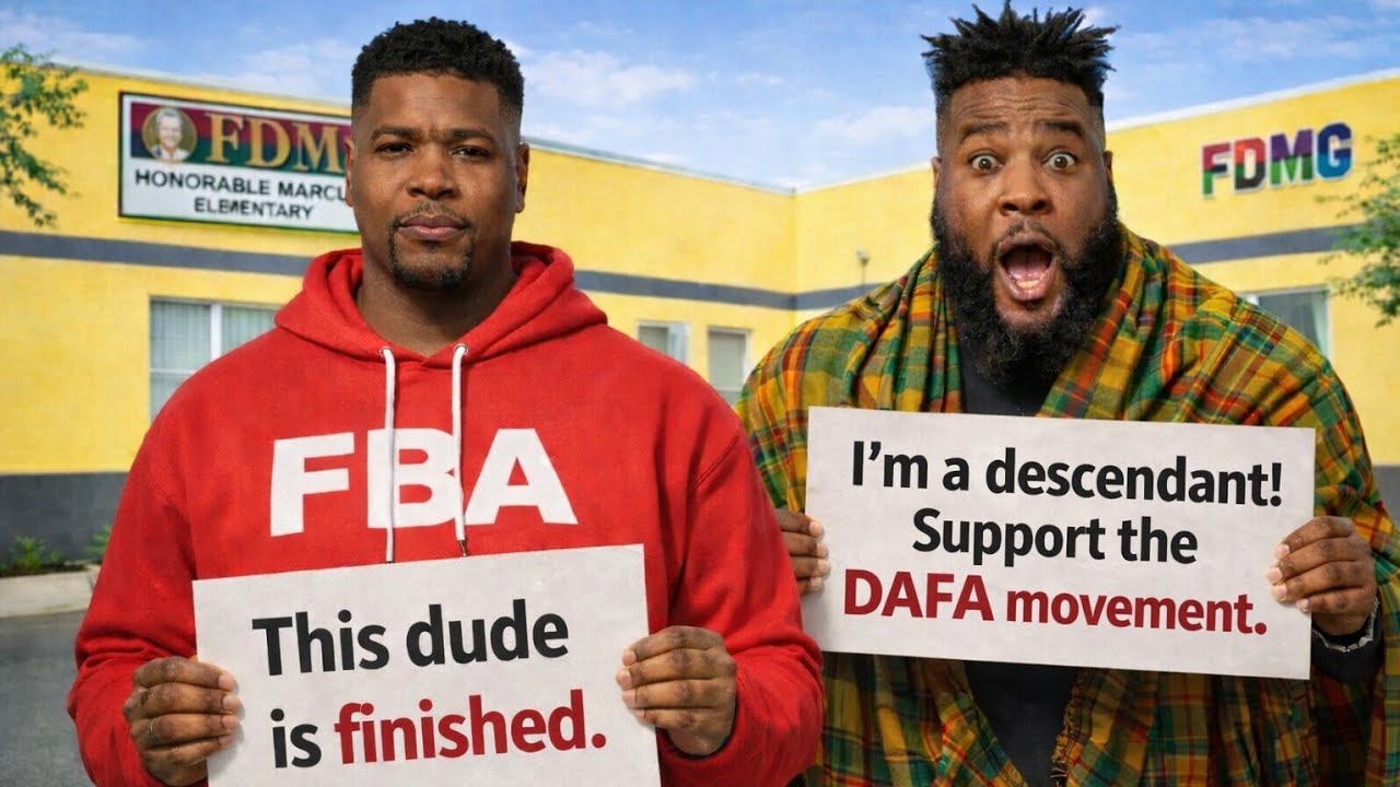 TARIQ NASHEED FINALLY GIVES UMAR JOHNSON & HIS DAFA MOVEMENT WHAT THEY DESERVE 